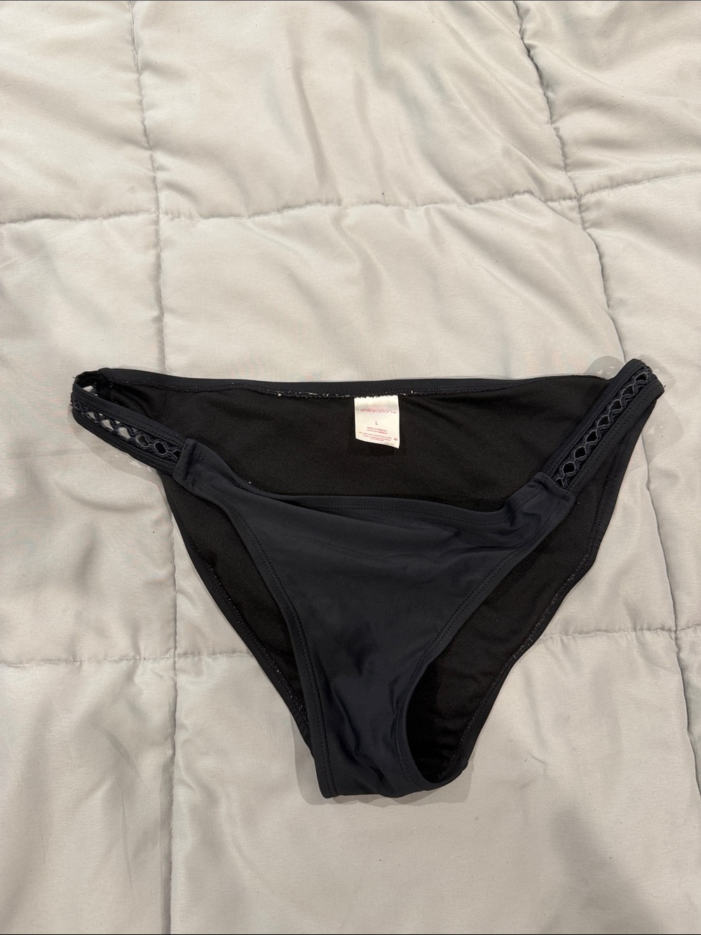 Xhilaration black bikini bottoms large